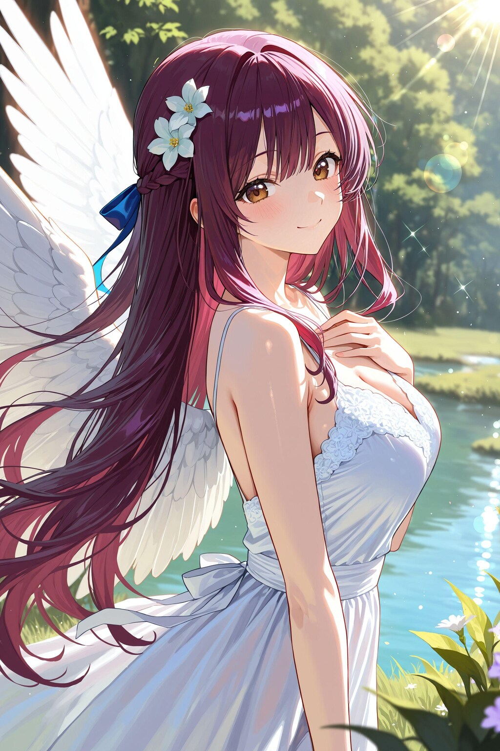 天使さん頑張ります