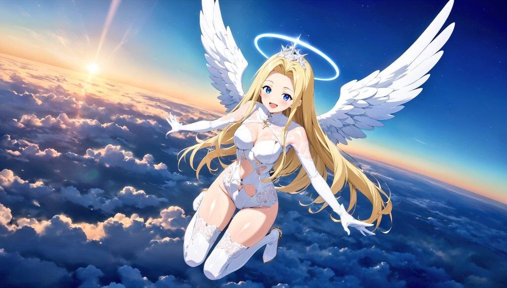 成層圏のボディスーツエンジェル