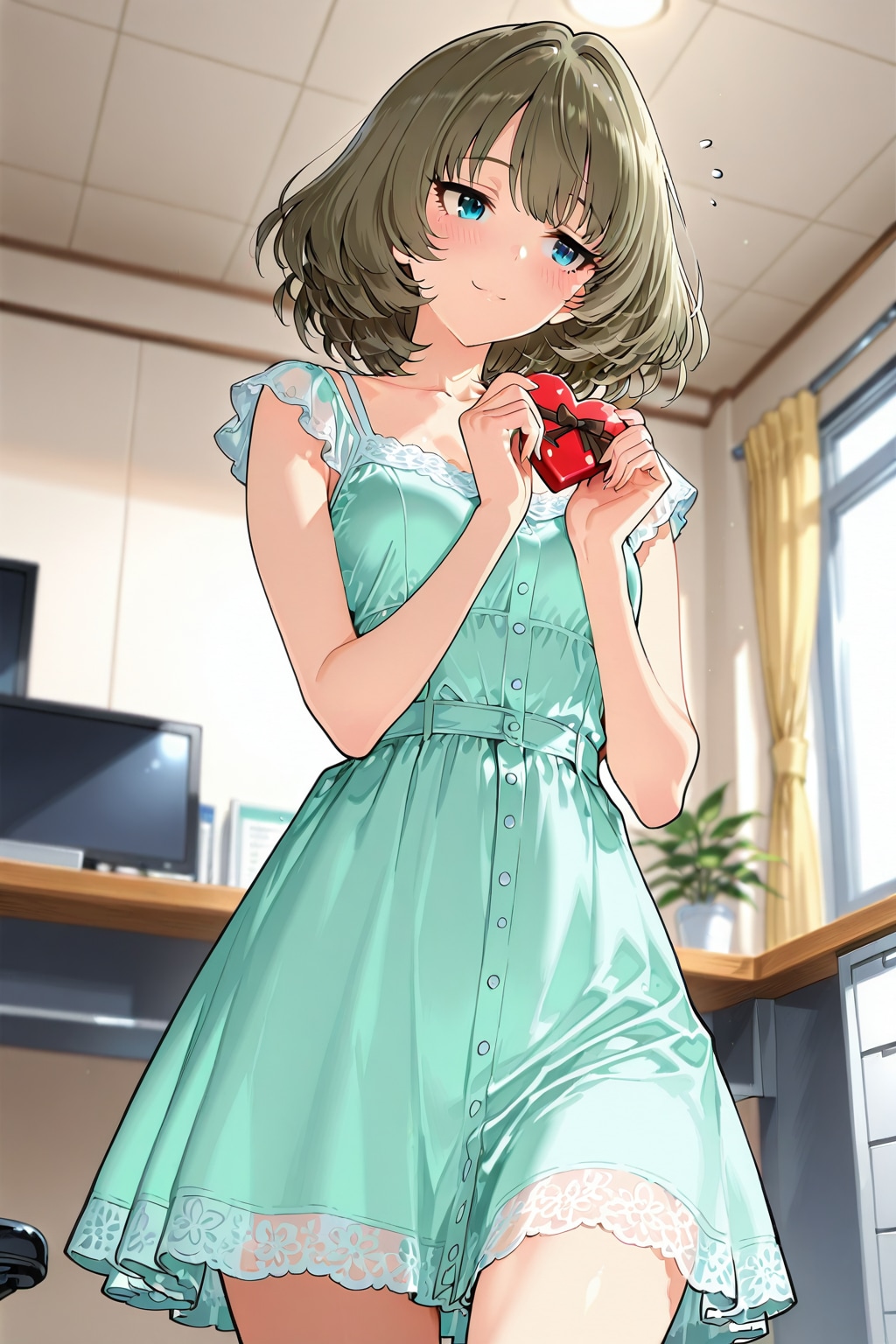 貰えて嬉しいでしょうか？・・・バレンタインのチョコですよ。