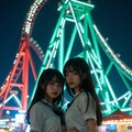 夜の遊園地2 2枚目
