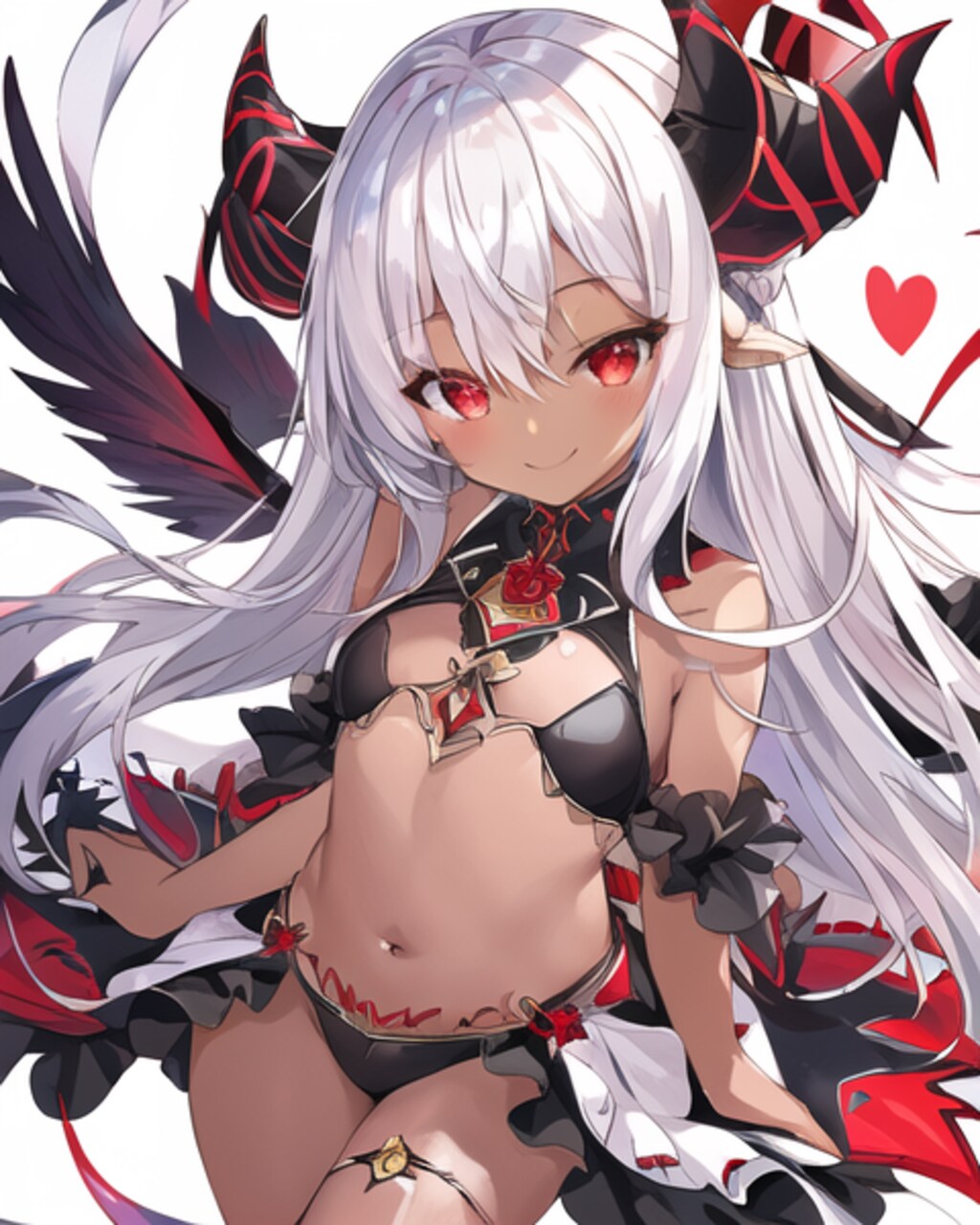 褐色あくまさん