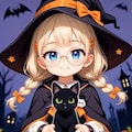 ハロウィンコス(？) -魔女っ娘編- 5枚目