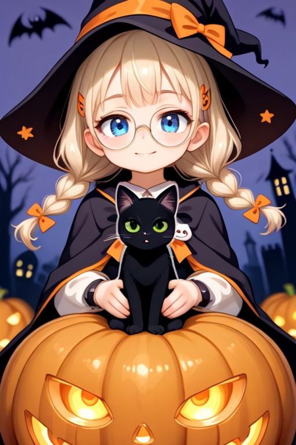 ハロウィンコス(？) -魔女っ娘編-