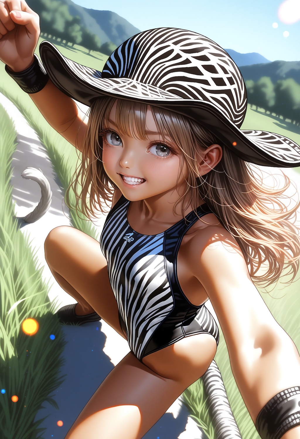 シマウマさんが怒った！