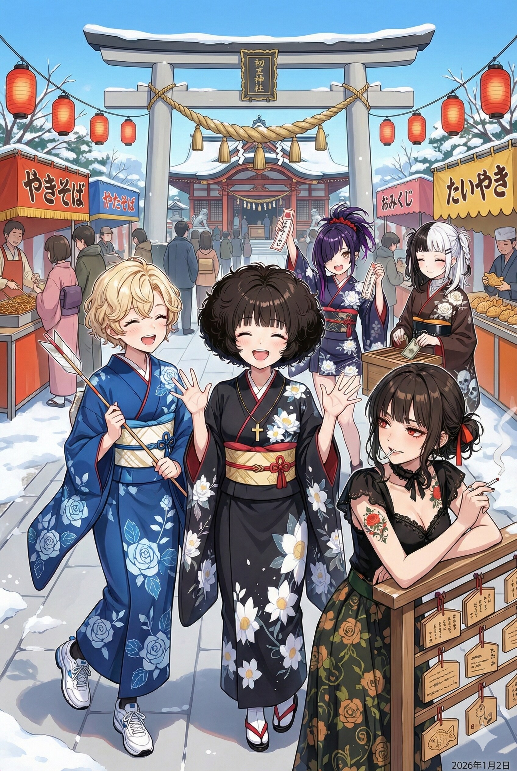 初詣