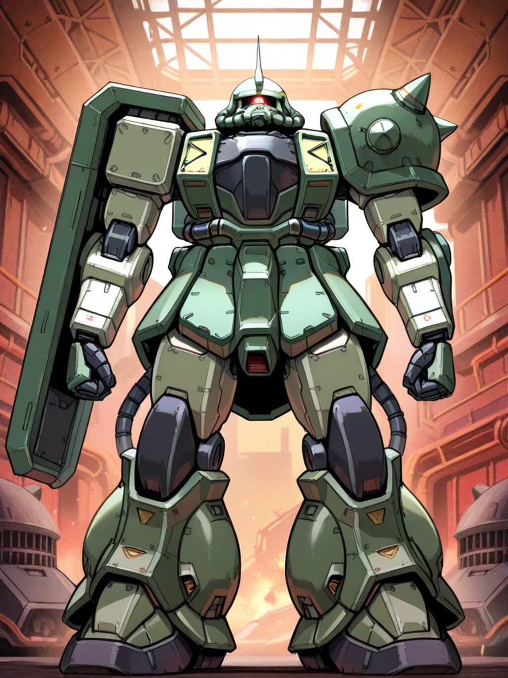 Zaku II comander
