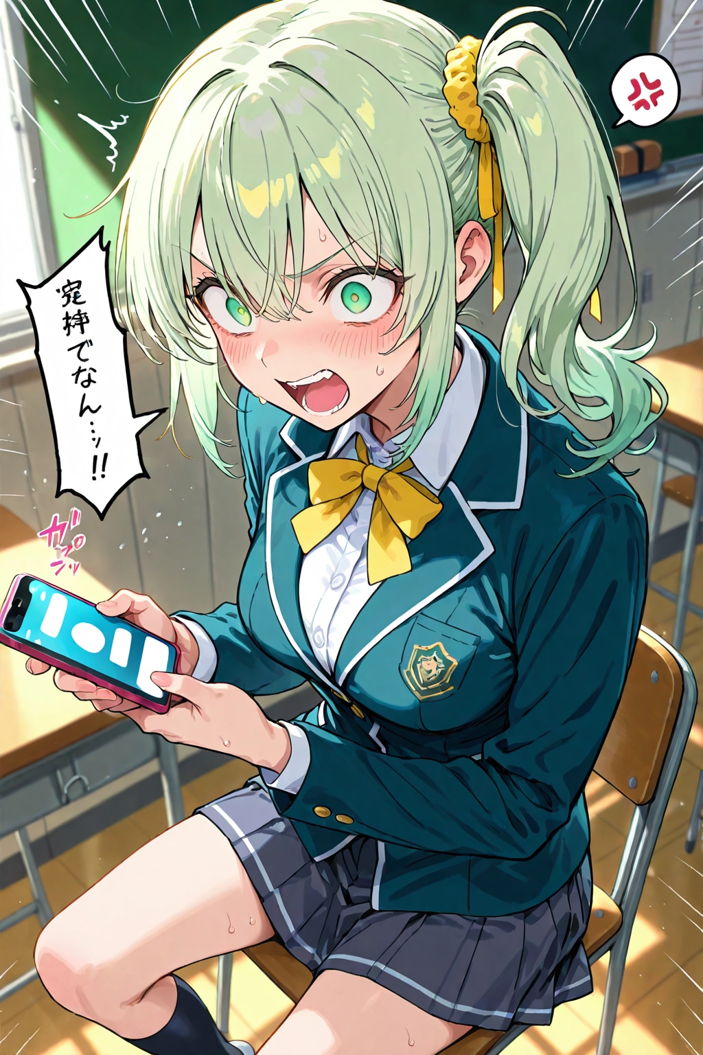 「ちくしょー！アイドルやめてやる！！」