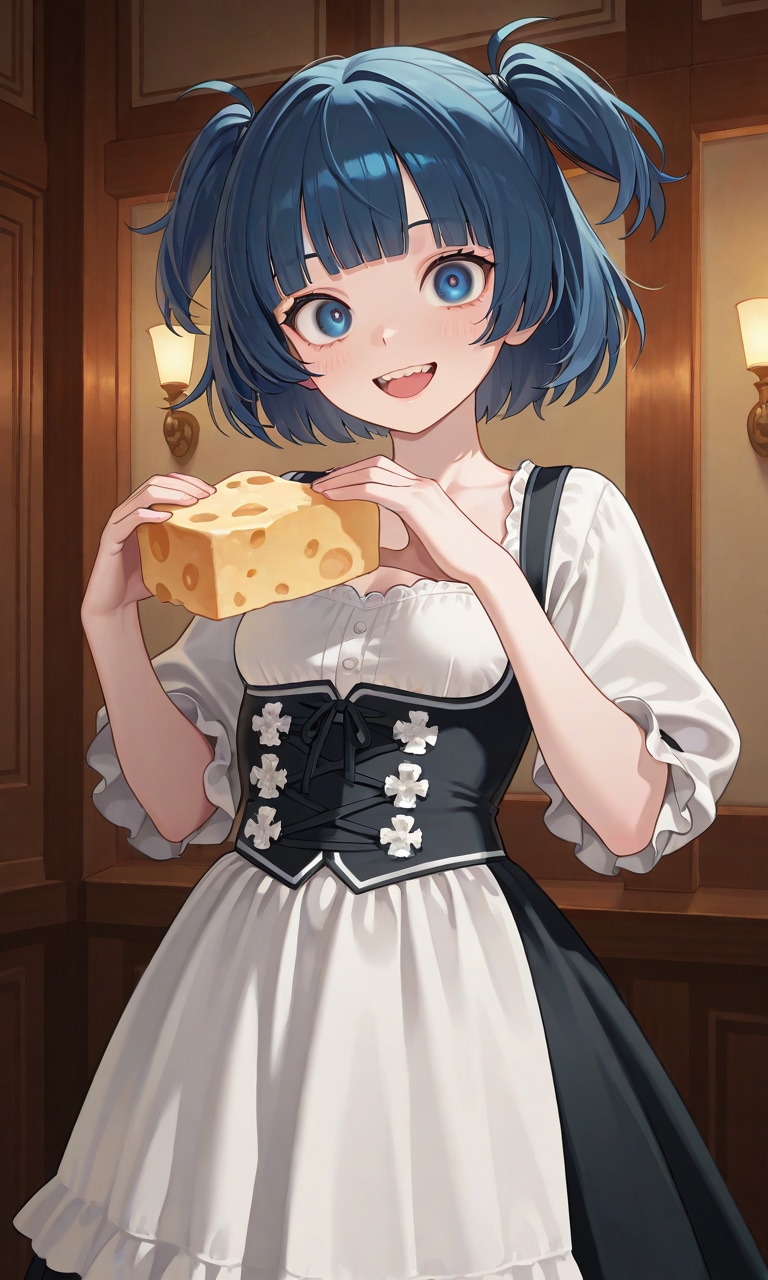 衣装にあわせた、食べ物