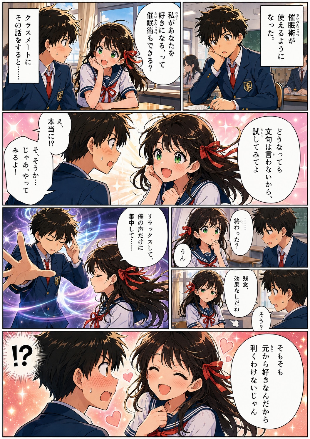催眠術の効果