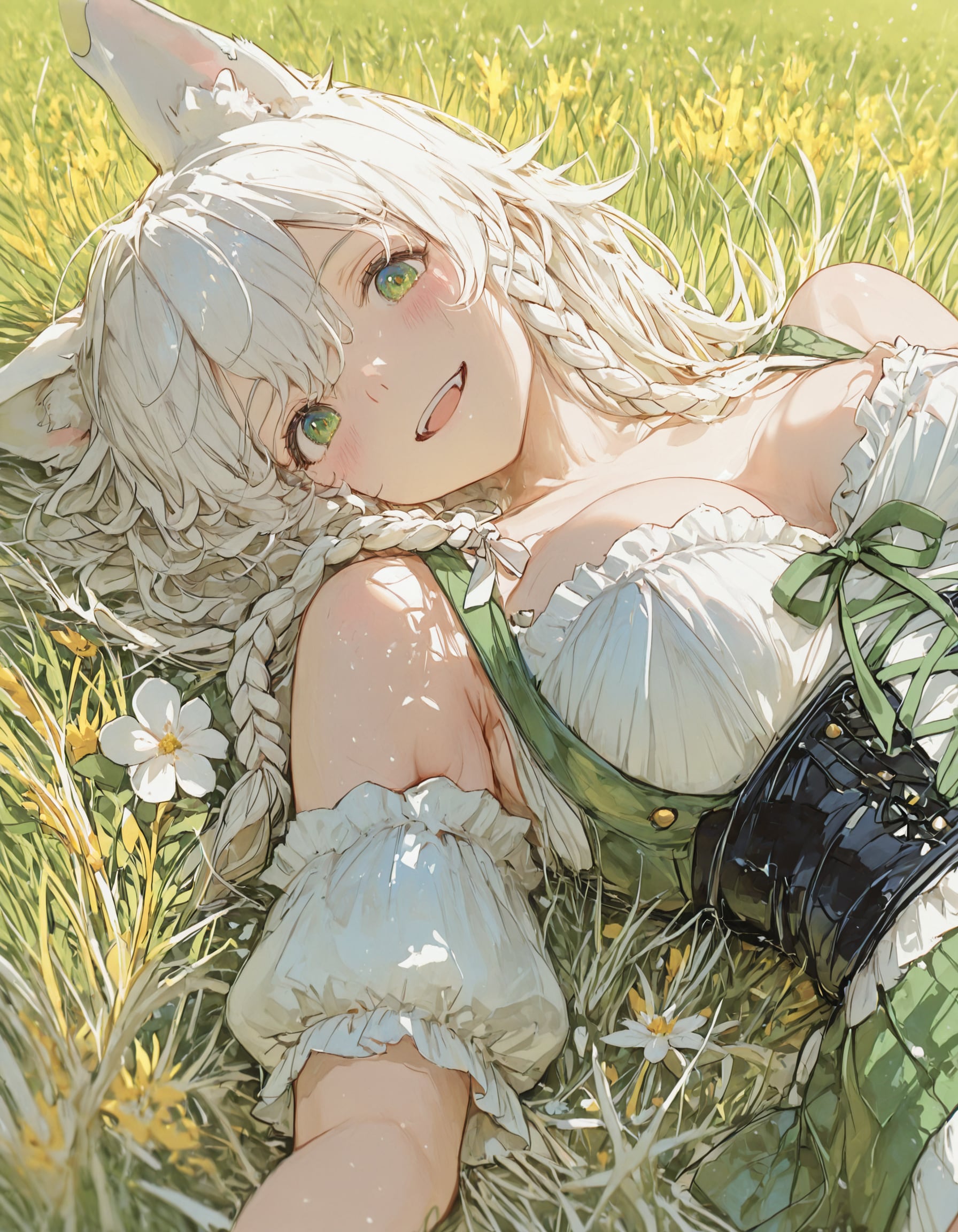 けもみみ娘 | の人気AIイラスト・グラビア