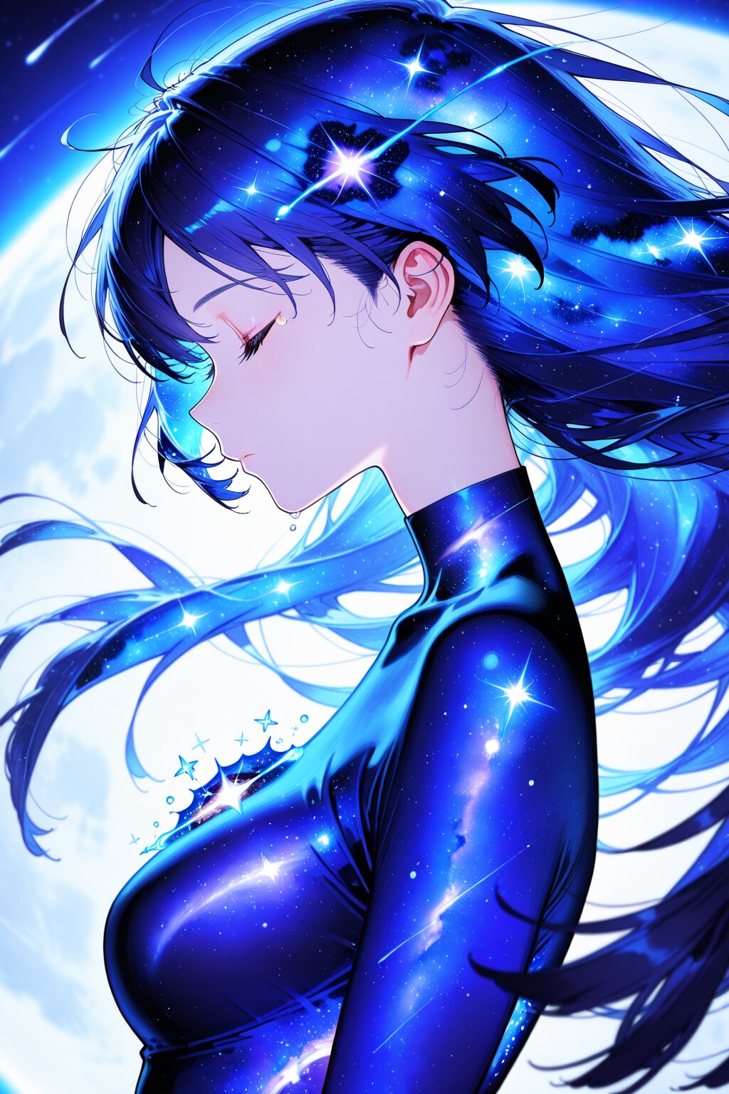 月と涙