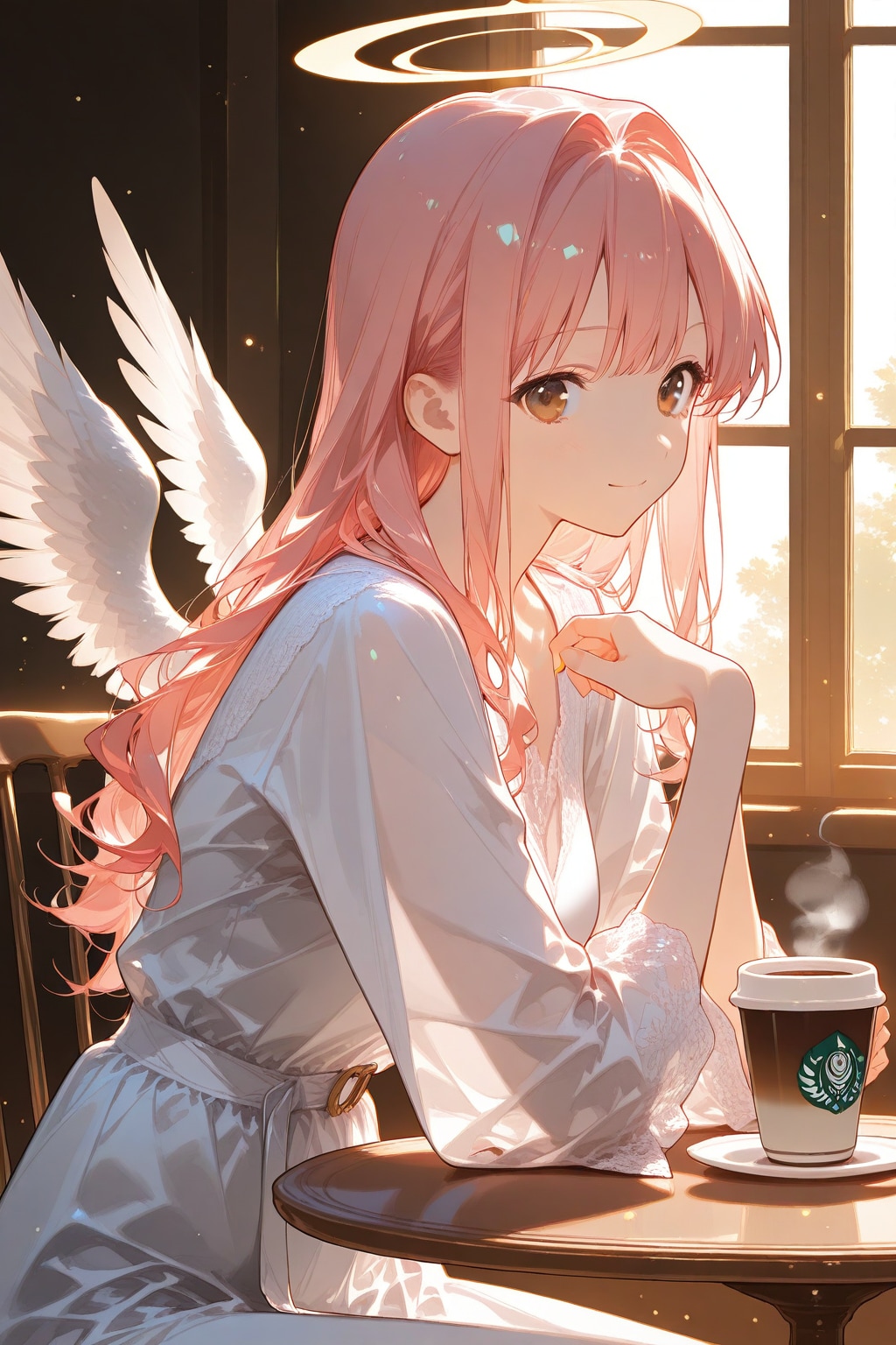 天使さん頑張ります（GRYPHON） | の人気AIイラスト・グラビア