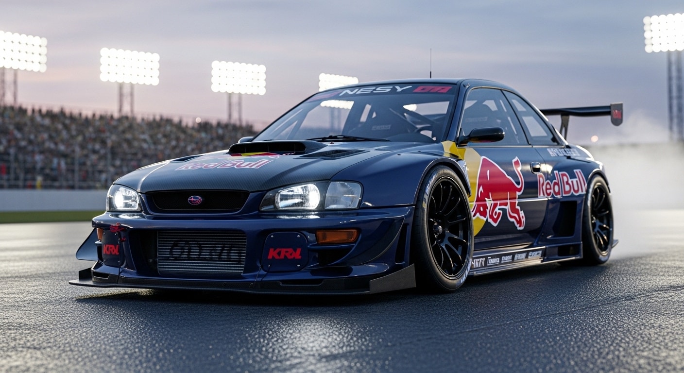 レッドブルインプレッサレーシングカー