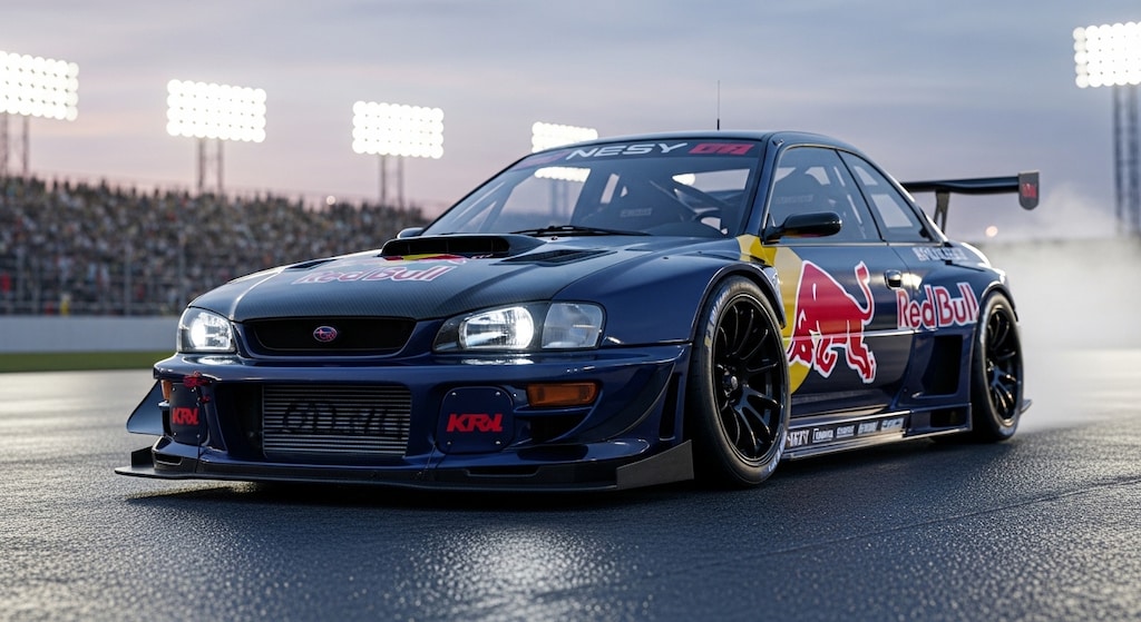 レッドブルインプレッサレーシングカー