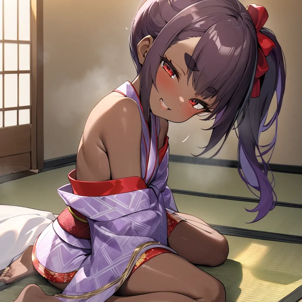 晴れ着のアノ子