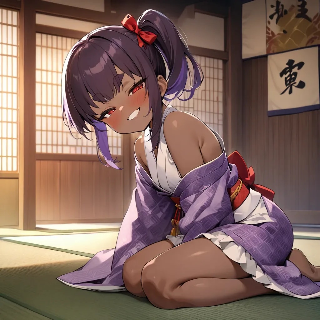 晴れ着のアノ子