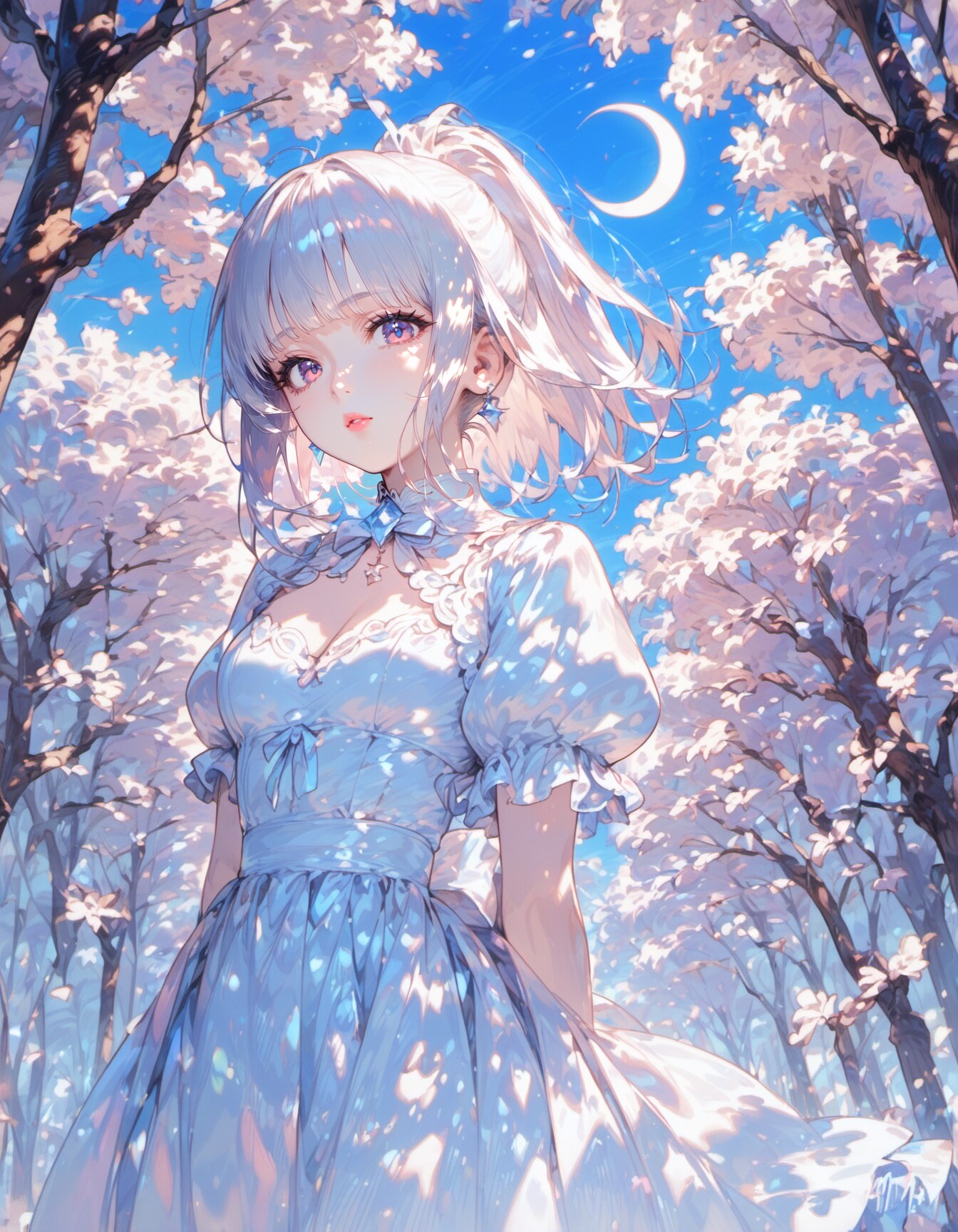 crescent | の人気AIイラスト・グラビア