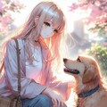 うちの子と犬 2枚目