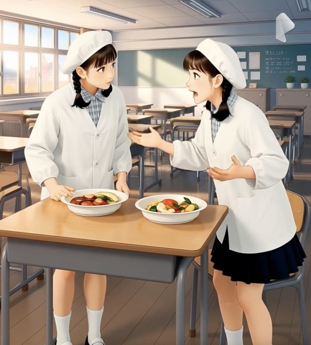 給食当番（不穏編1）