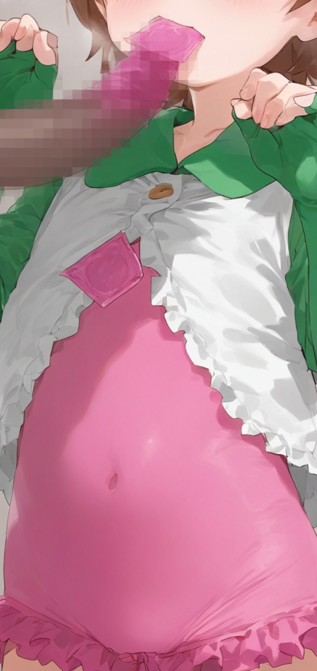 『…ゴムの味…』咥える練習 / 命育（性教育）17