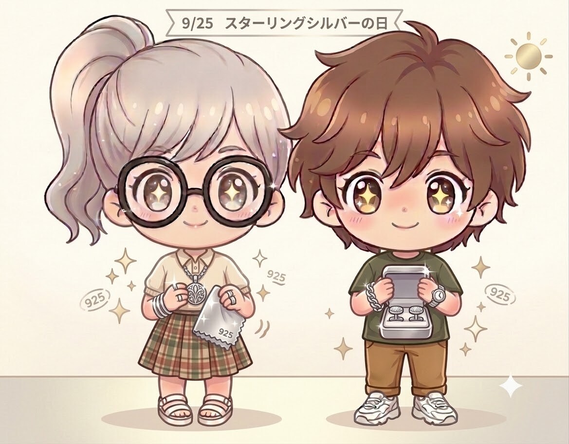 今日は「スターリングシルバーの日」 | の人気AIイラスト・グラビア