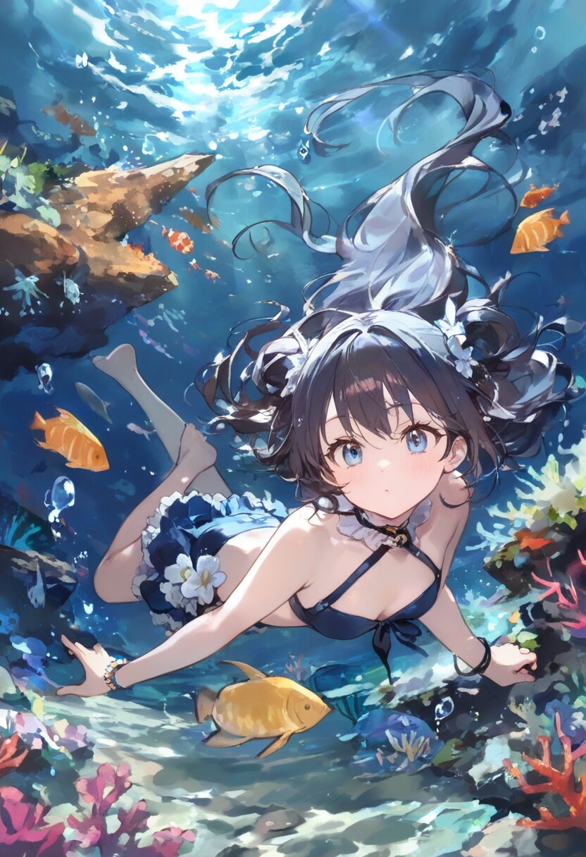 under the sea(水彩タッチ)(32)