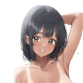 褐色日焼け美少女の腋 2枚目
