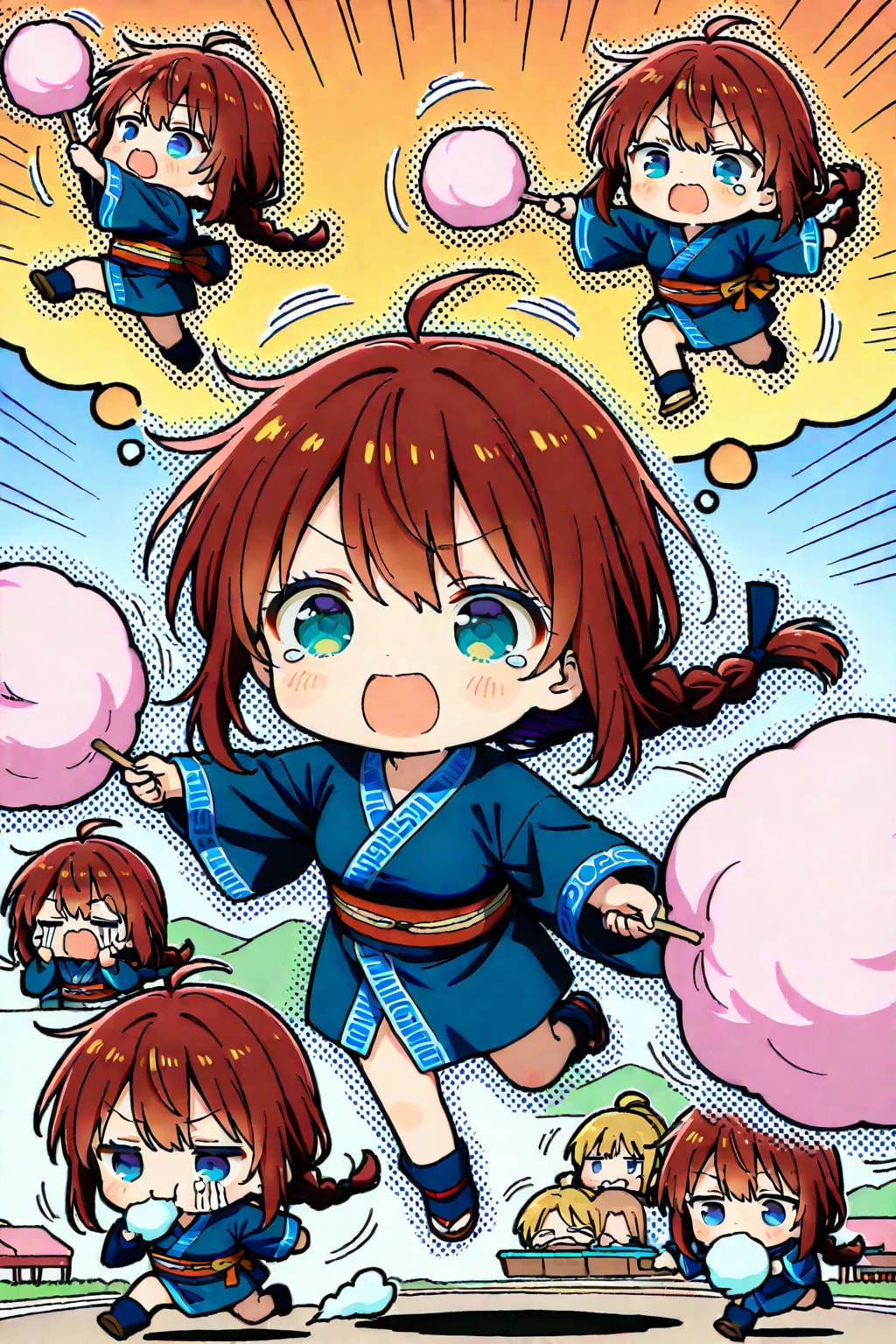 コロボックルの綿飴ダッシュ