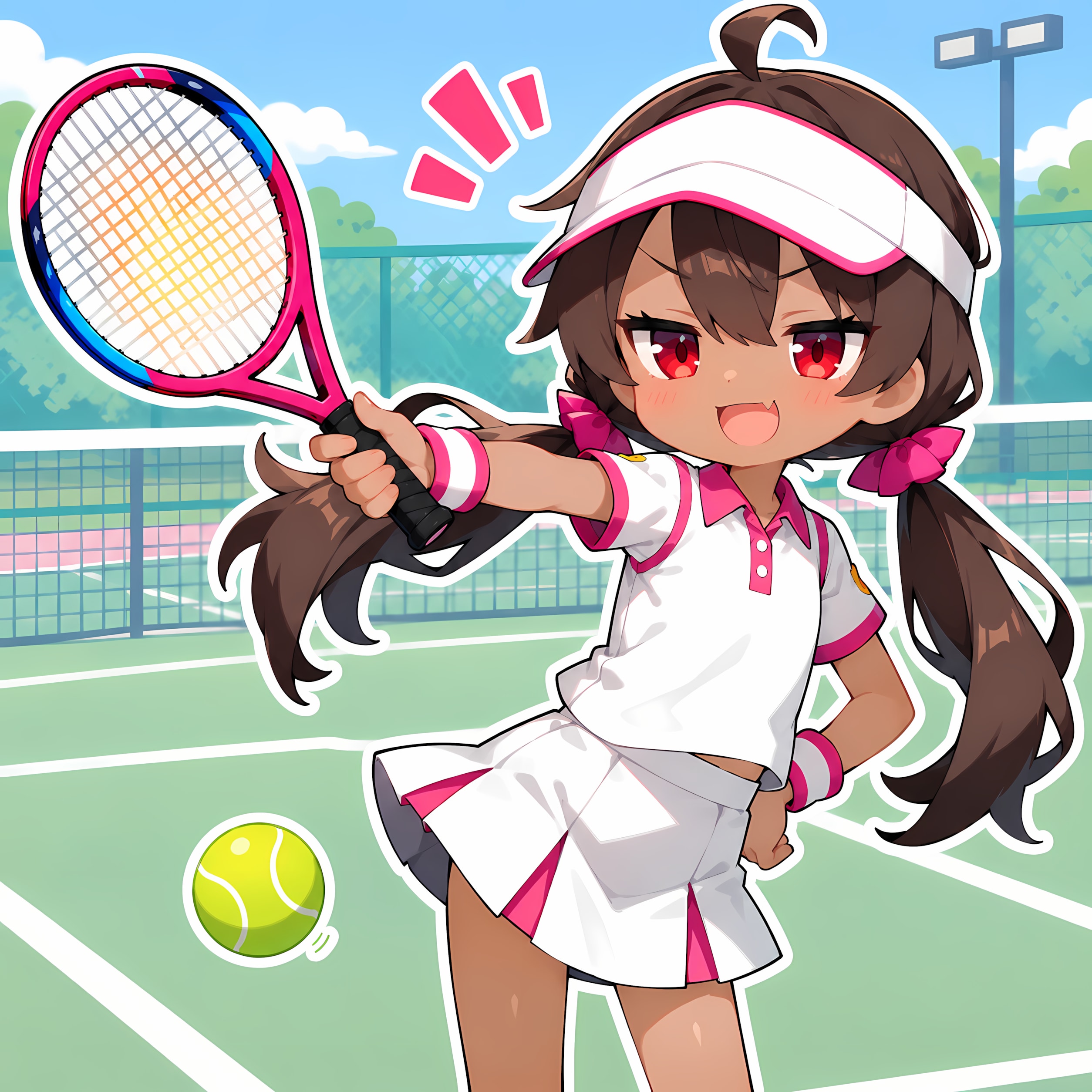 ちびテニス | の人気AIイラスト・グラビア