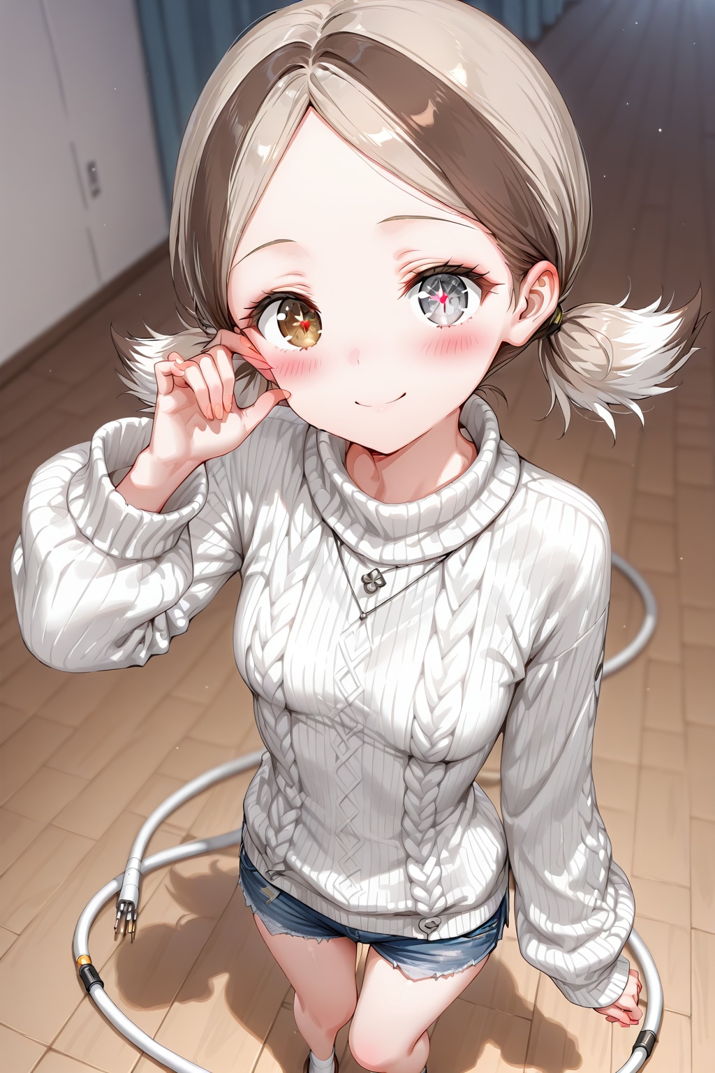 萌え袖セーター