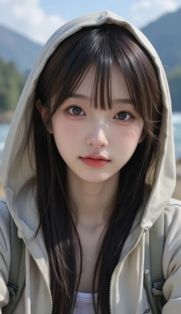 パーカー女子、キャンプに行く。