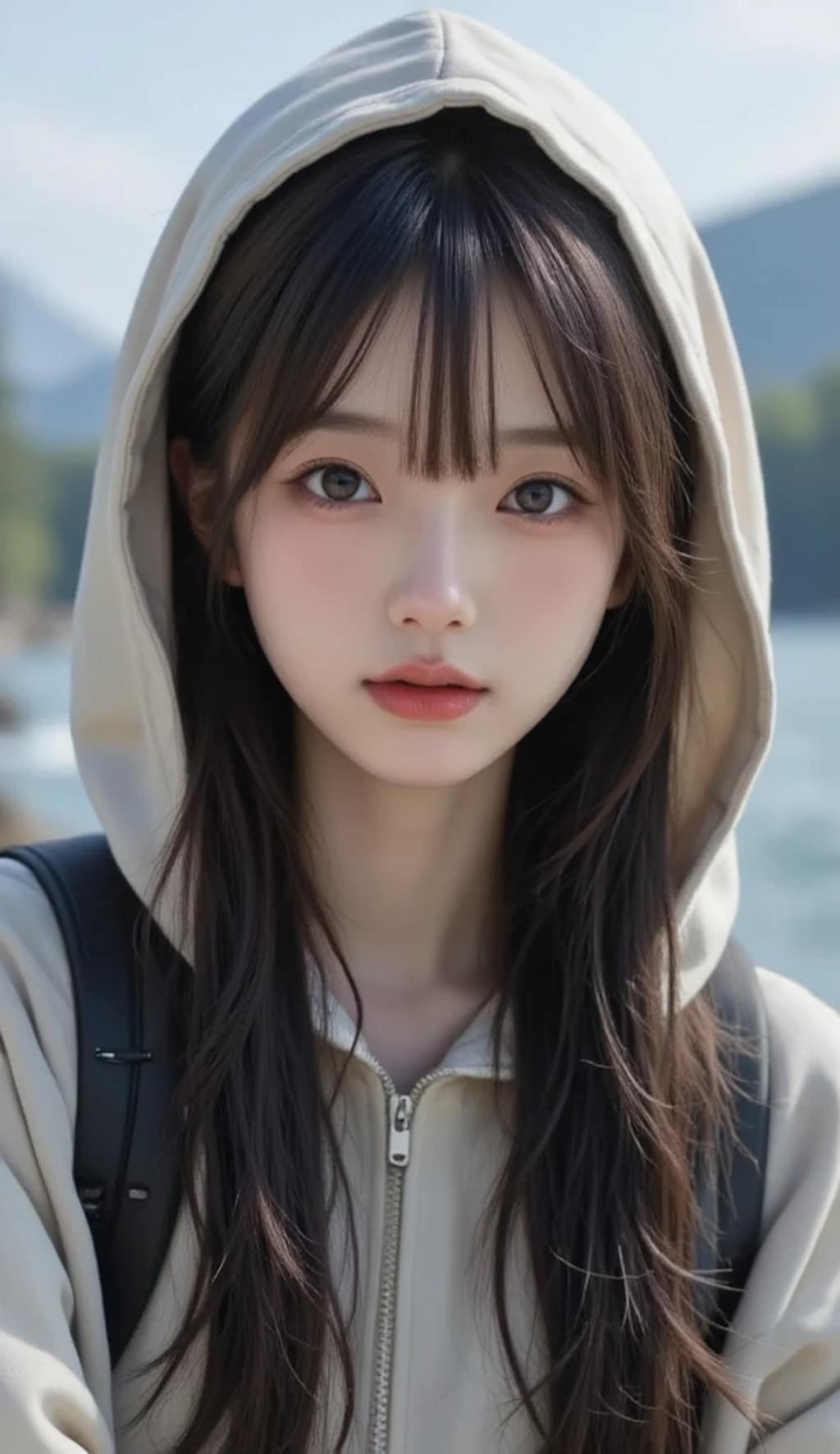 パーカー女子、キャンプに行く。