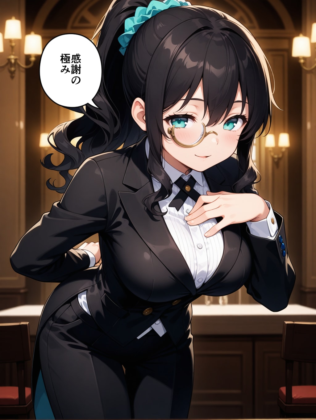 パーフェクトだ、ポニテちゃん。