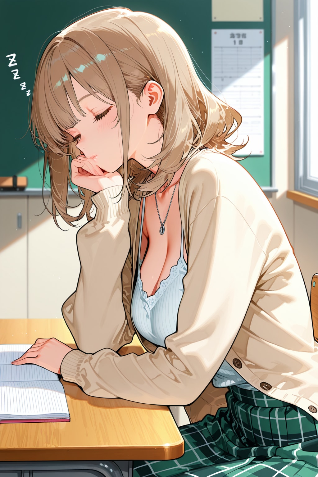 昔書いていた黒歴史ノートの設定で画像生成してみた。3キャラ目