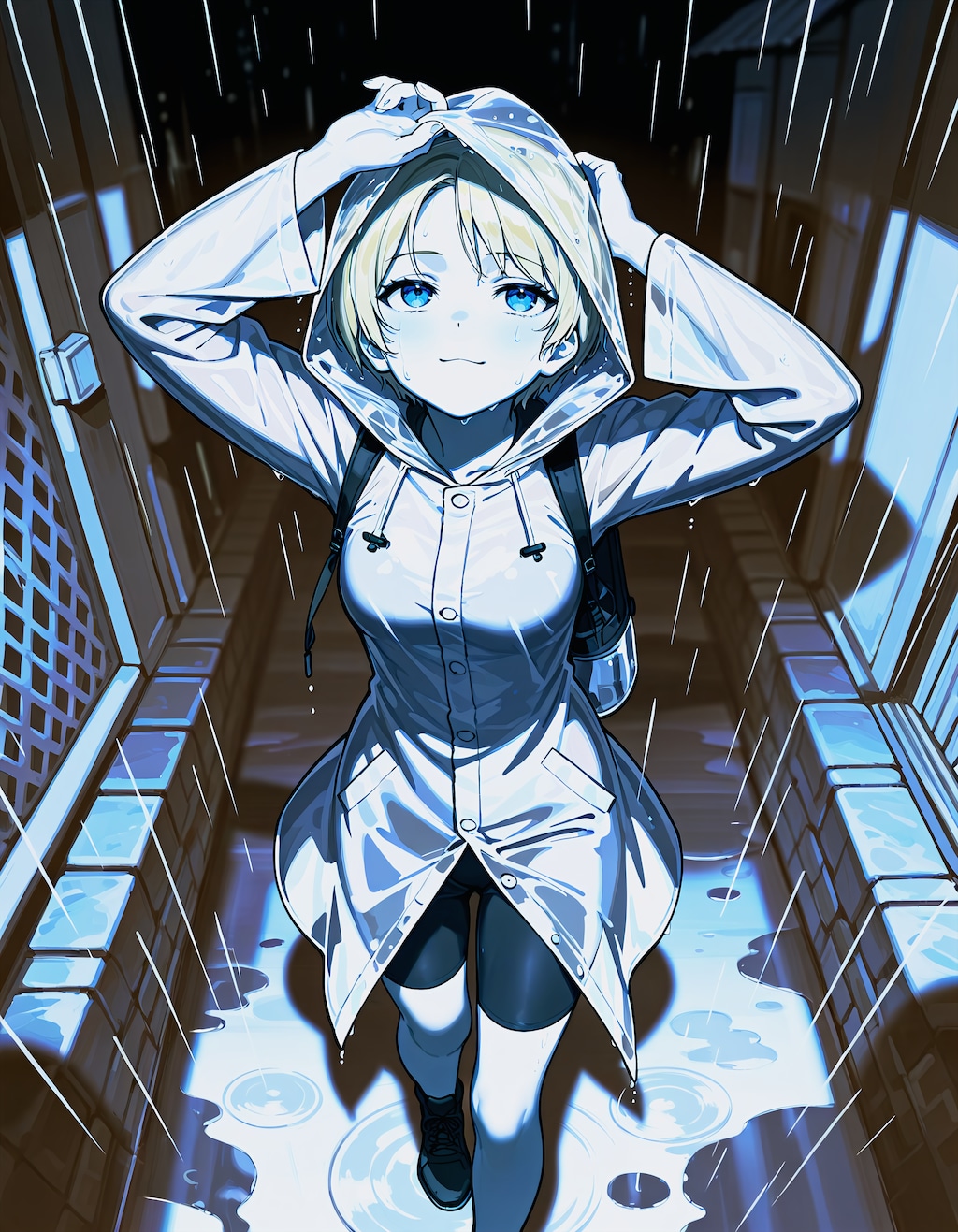 Re:強い夕立でこの街は色を失うみたい