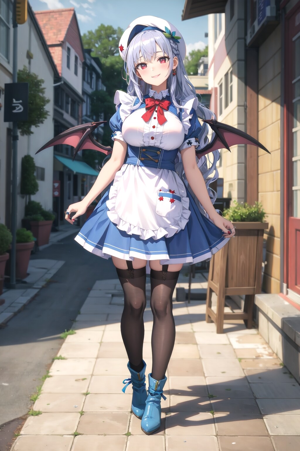 メイドになった女王