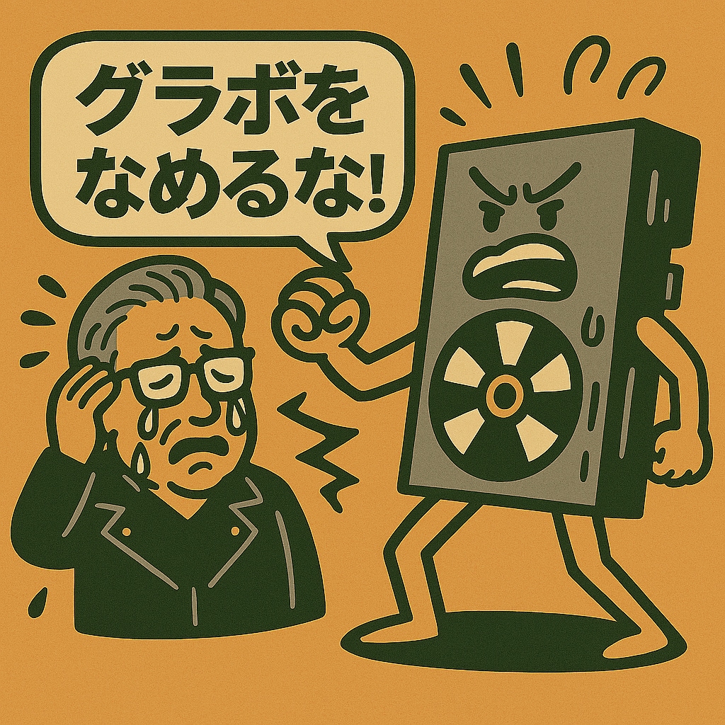 怒ったグラボ人間 | の人気AIイラスト・グラビア