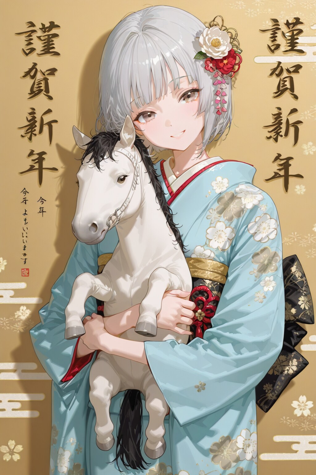 PEGASUSさん５８　あけましておめでとうございます♪🥰🏇
