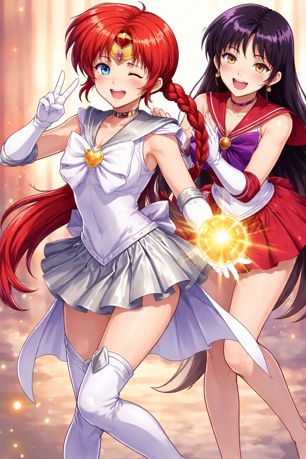 セーラーらんまーとマーズ、そして、きんのたま