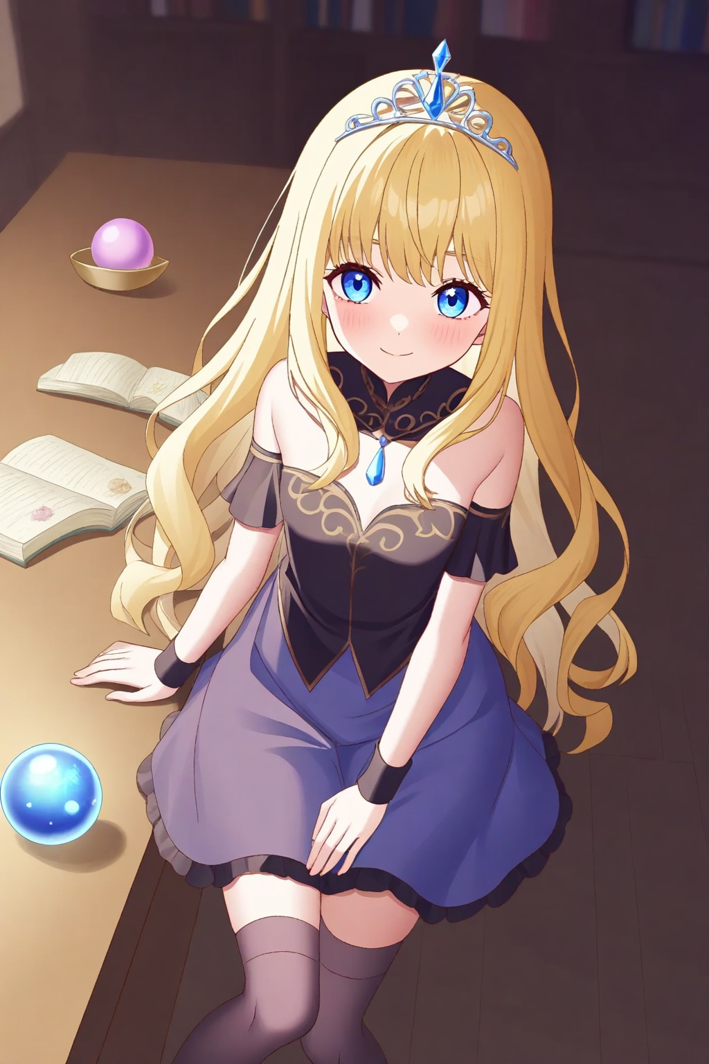 金髪の占い少女２