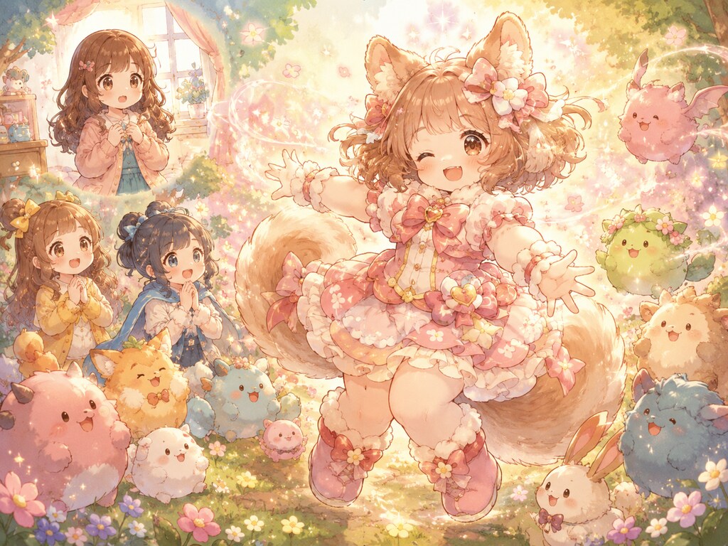 魔法少女ちゃんに変身！