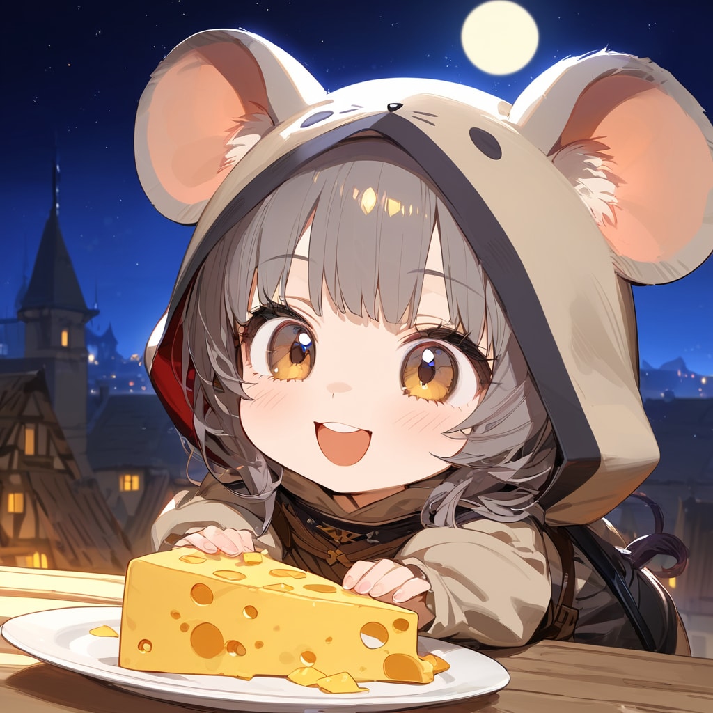 旅ねずみ、ちゅーたんの冒険 | の人気AIイラスト・グラビア