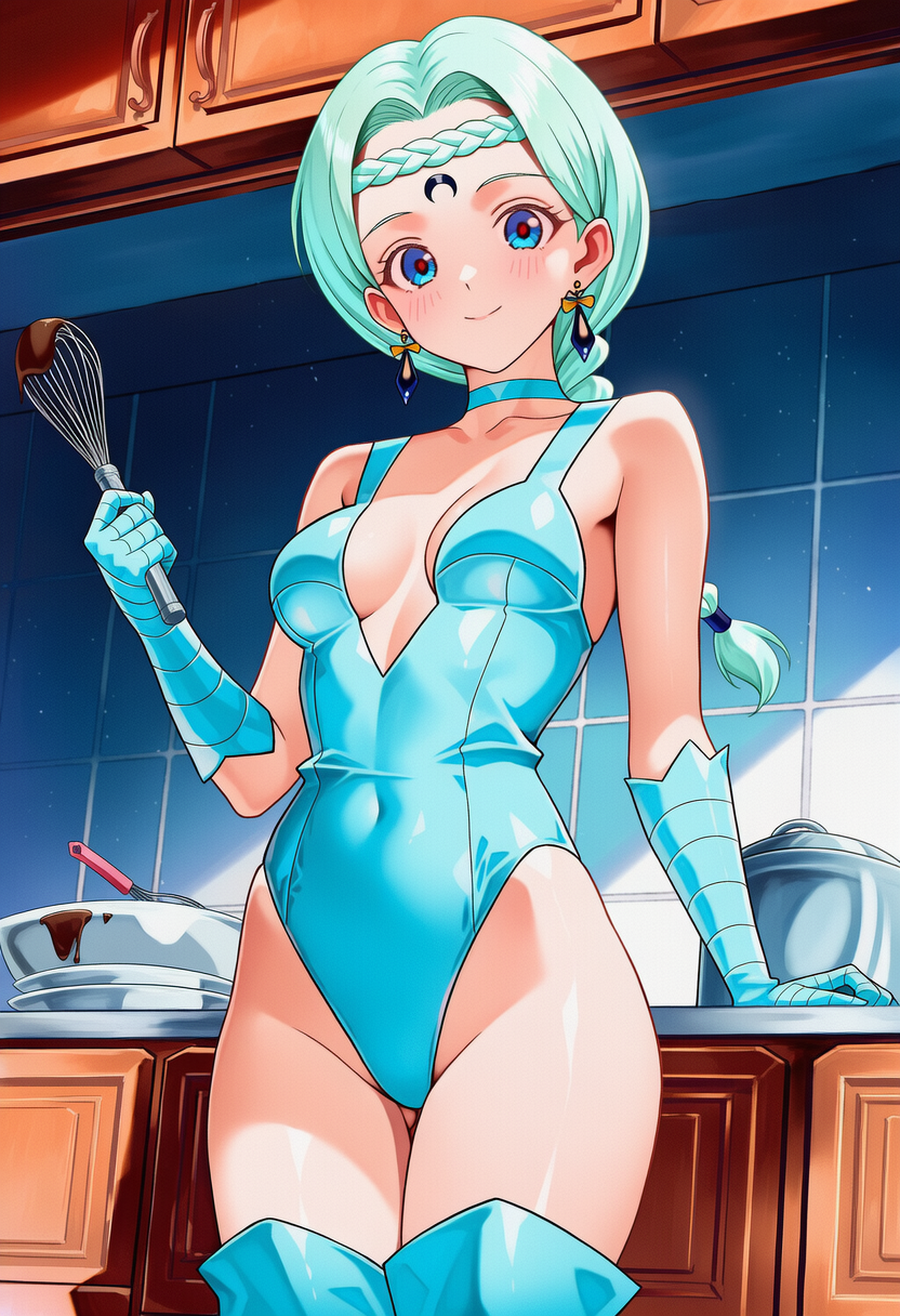 手作りチョコレートを作るベルチェ