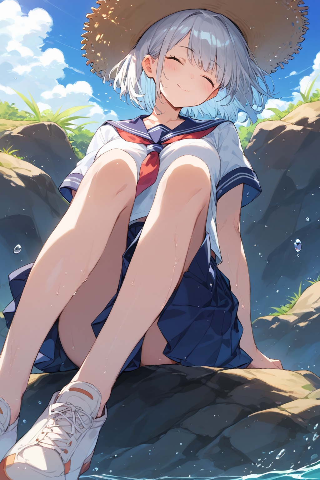 ポ◯リス◯ットとかカル◯ス◯ォーターのCMが合いそう