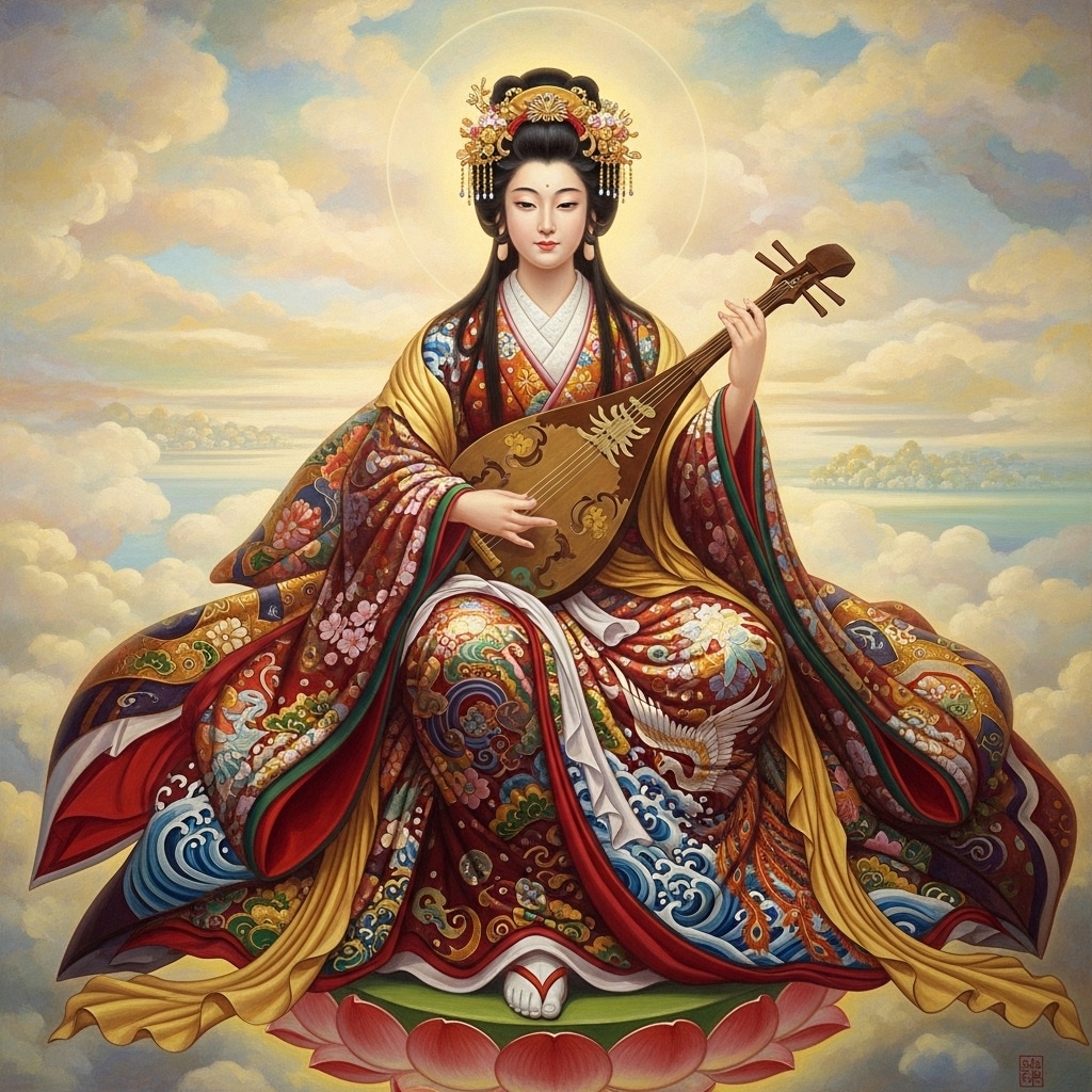 弁才天様　その2(２枚) | の人気AIイラスト・グラビア