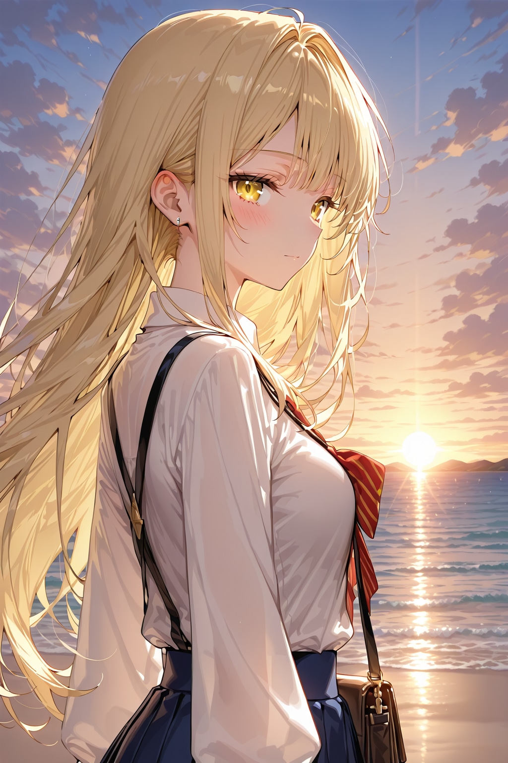 夕暮れ