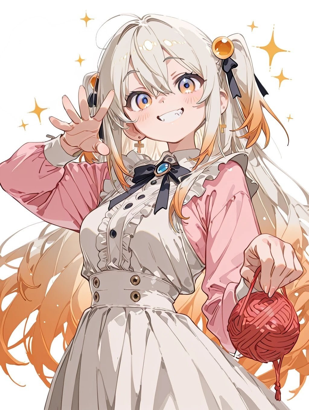 毛糸売りの少女