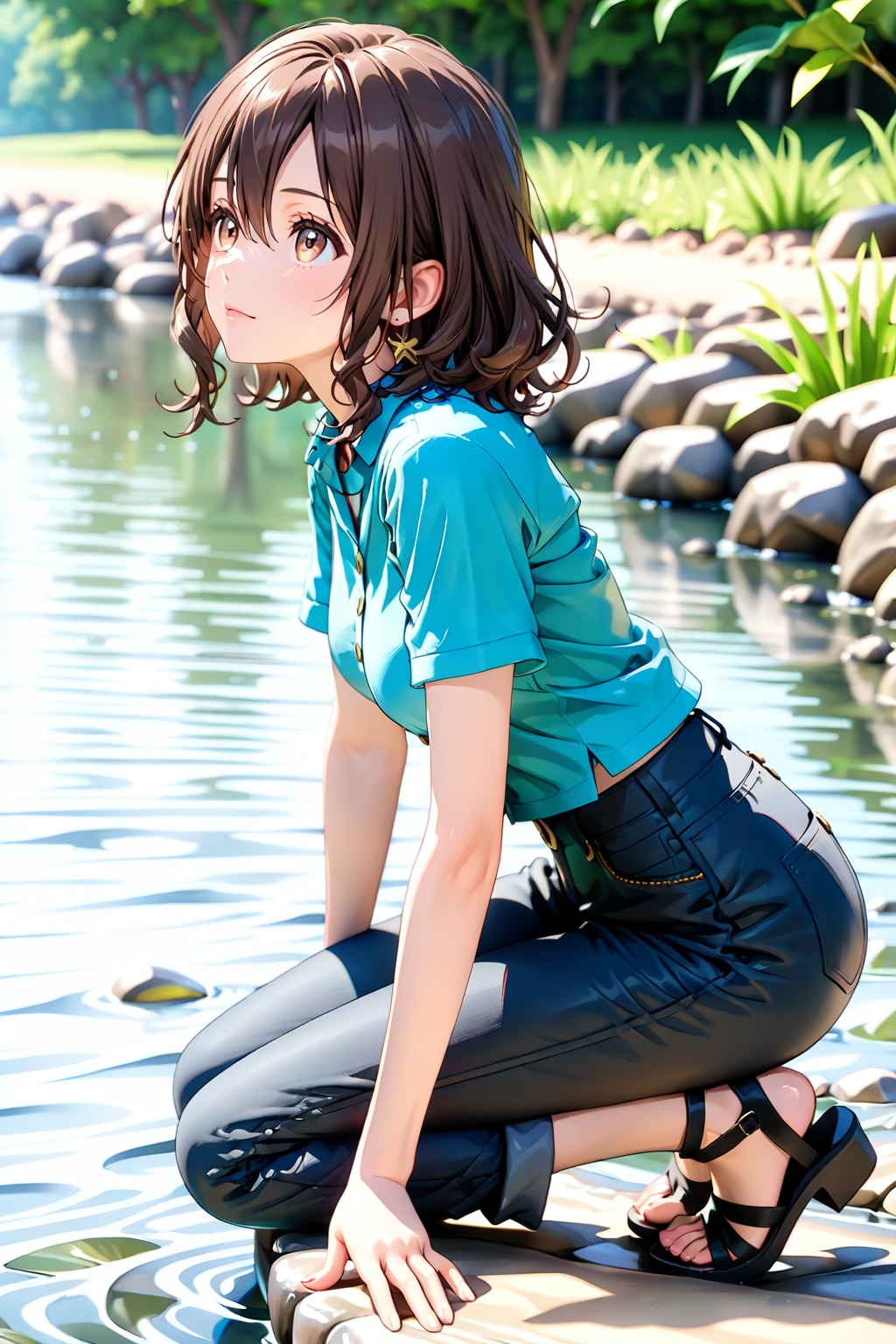 お題-川遊び-2-