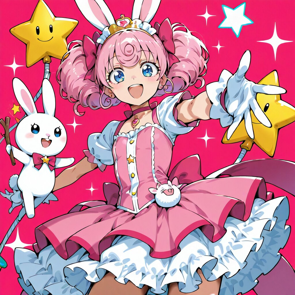 ウサギの国の魔法少女