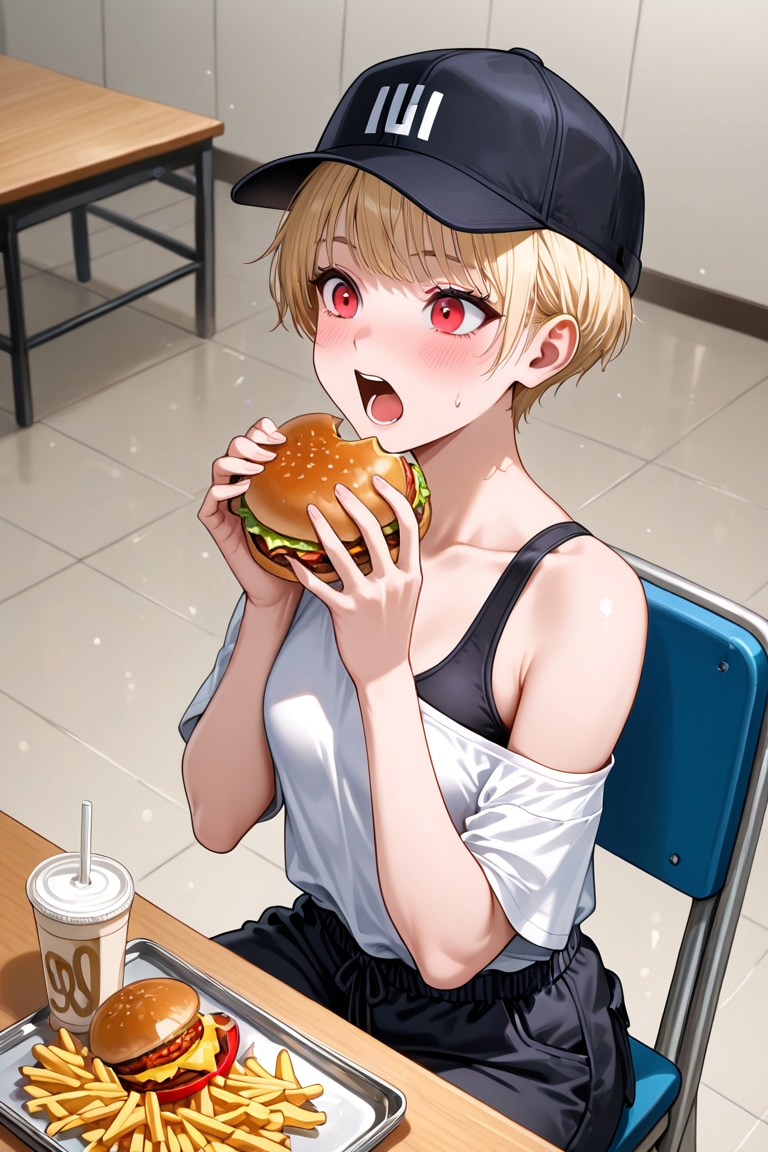 ハンバーガー リメイク
